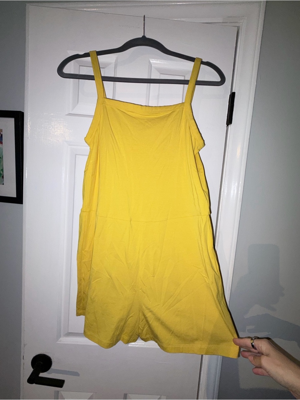 COS Yellow Sleeveless Romper